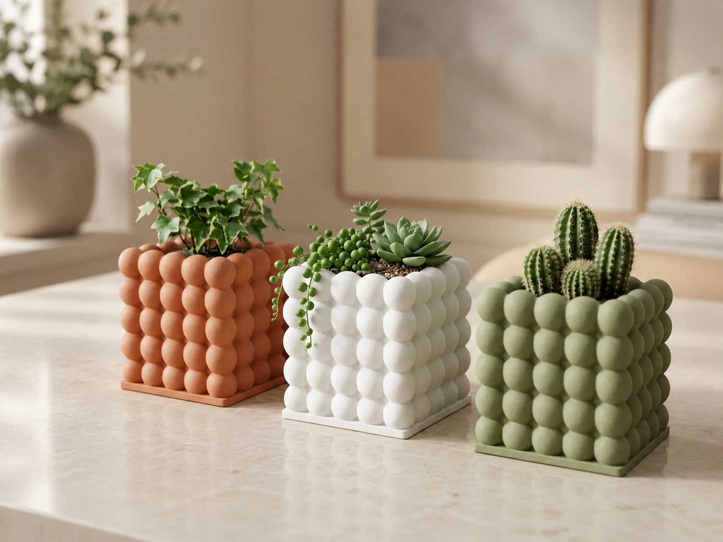 Soft Bubble Saksı